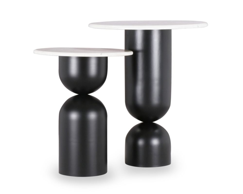 Babel Side Table - Black - Set Of 2