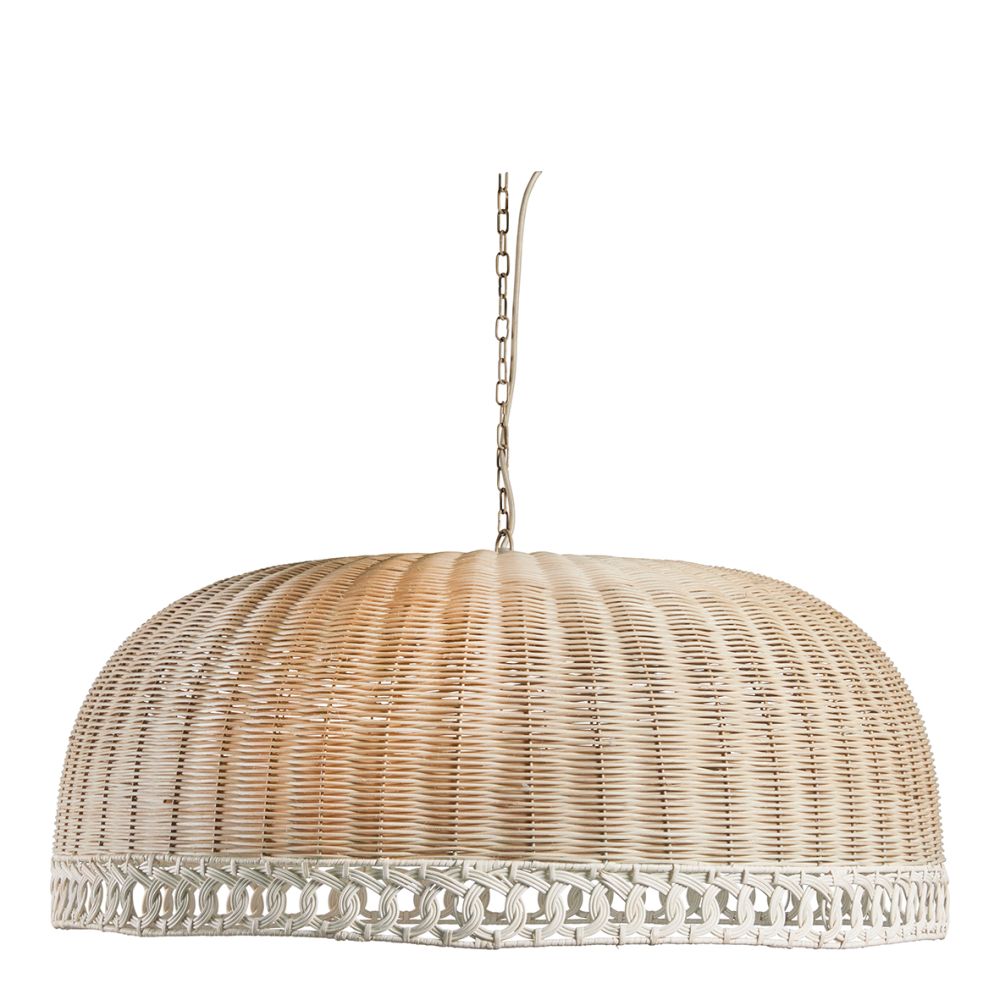 Josephine Ceiling Light - L - Natural Rattan