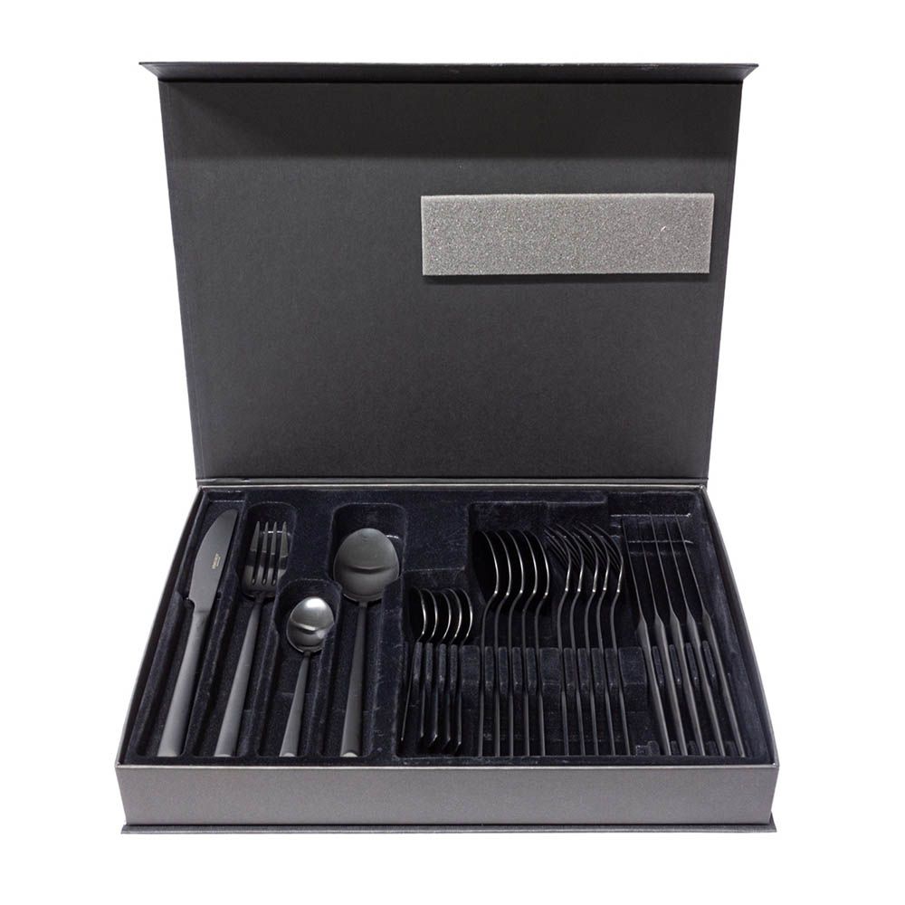 Zeno Cutlery Set - Black