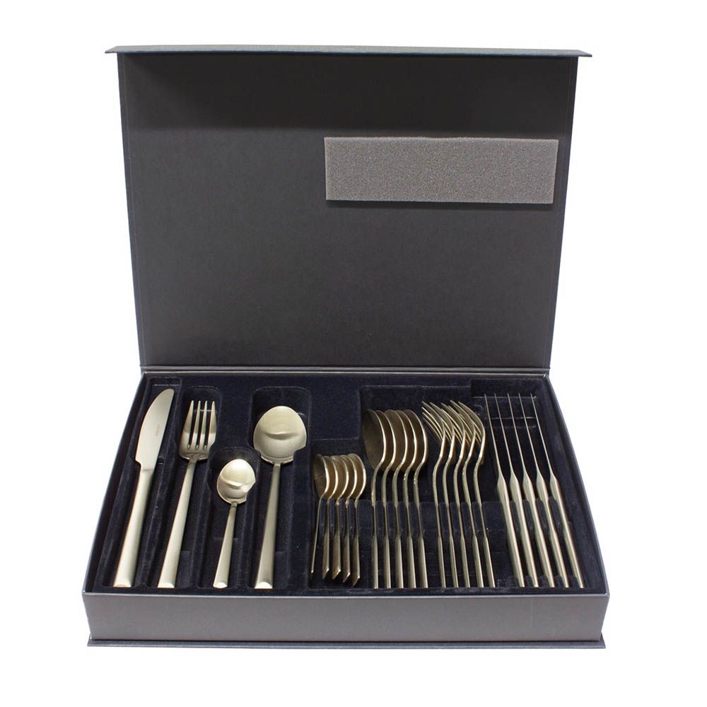 Zeno Cutlery Set - Champagne