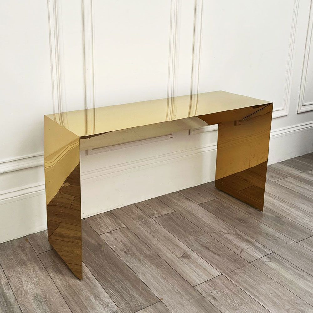 Clearance Carlow Gold Console Table 