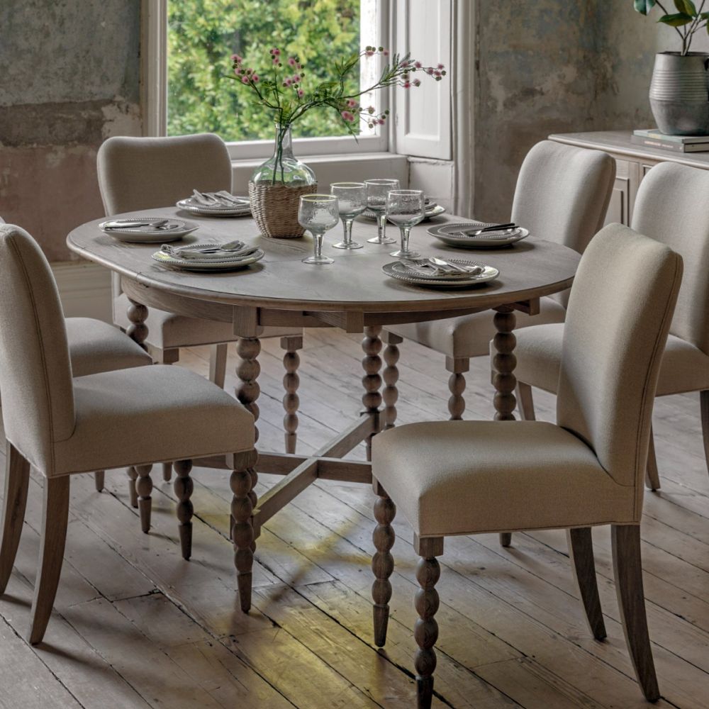 Romilly Round Dining Table (Extendable)