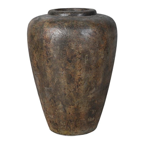 Lotus Planter - Brown