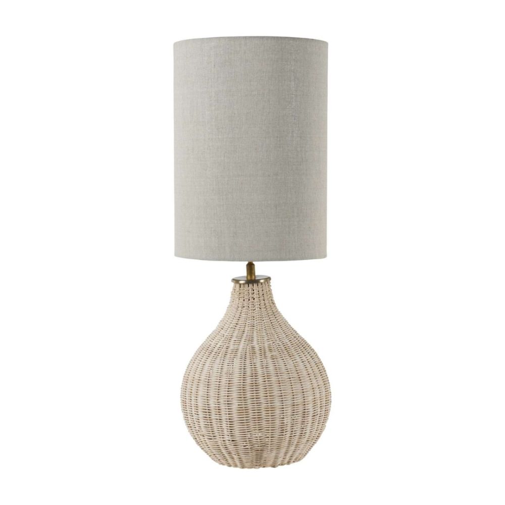 Lani Rattan Side Lamp - Large