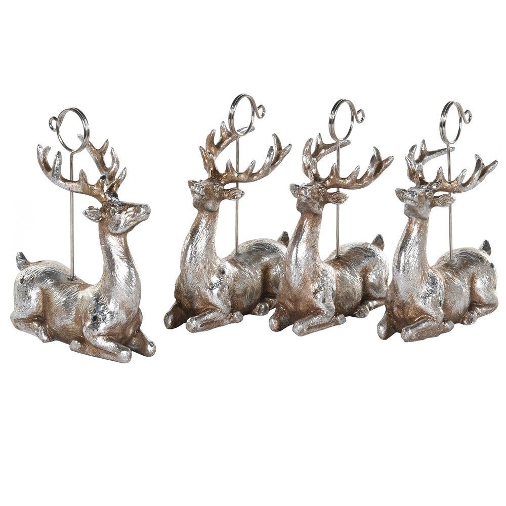 Reindeer Festive Place Holders - Set of 4