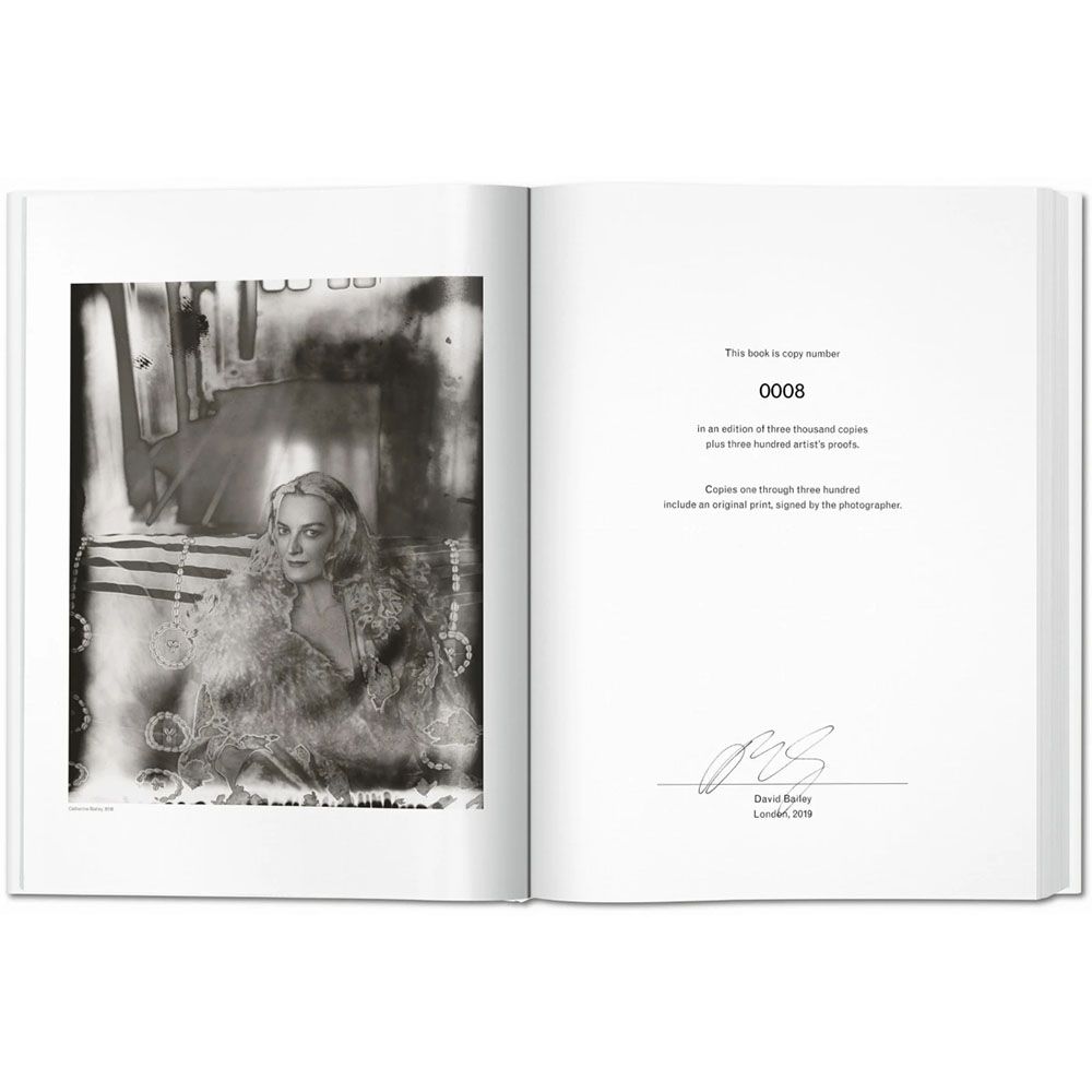 David Bailey. Art Edition No. 76-150 'Jean Shrimpton, 1965' - Book, Print & Book Stand