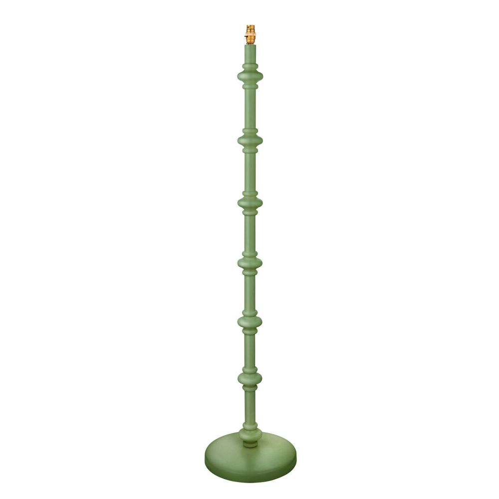 Spindle Floor Lamp - Cotswold Green