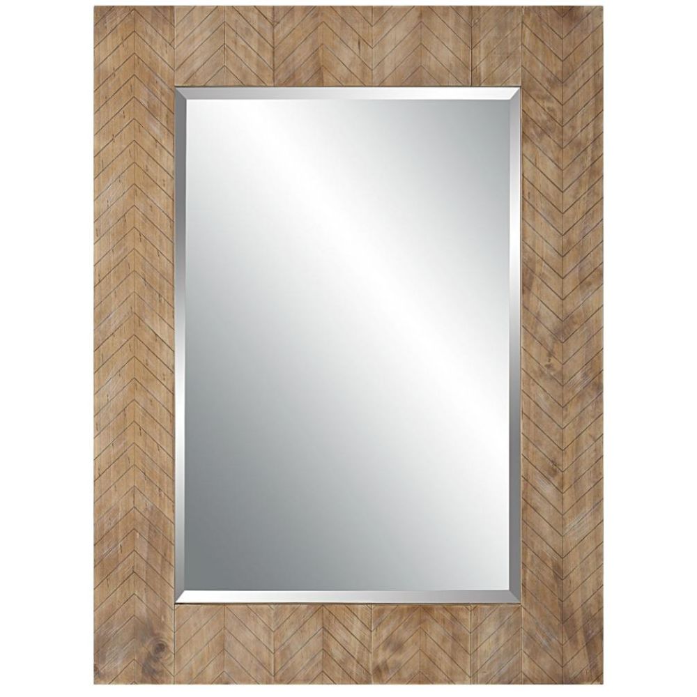 Parquet Wooden Mirror