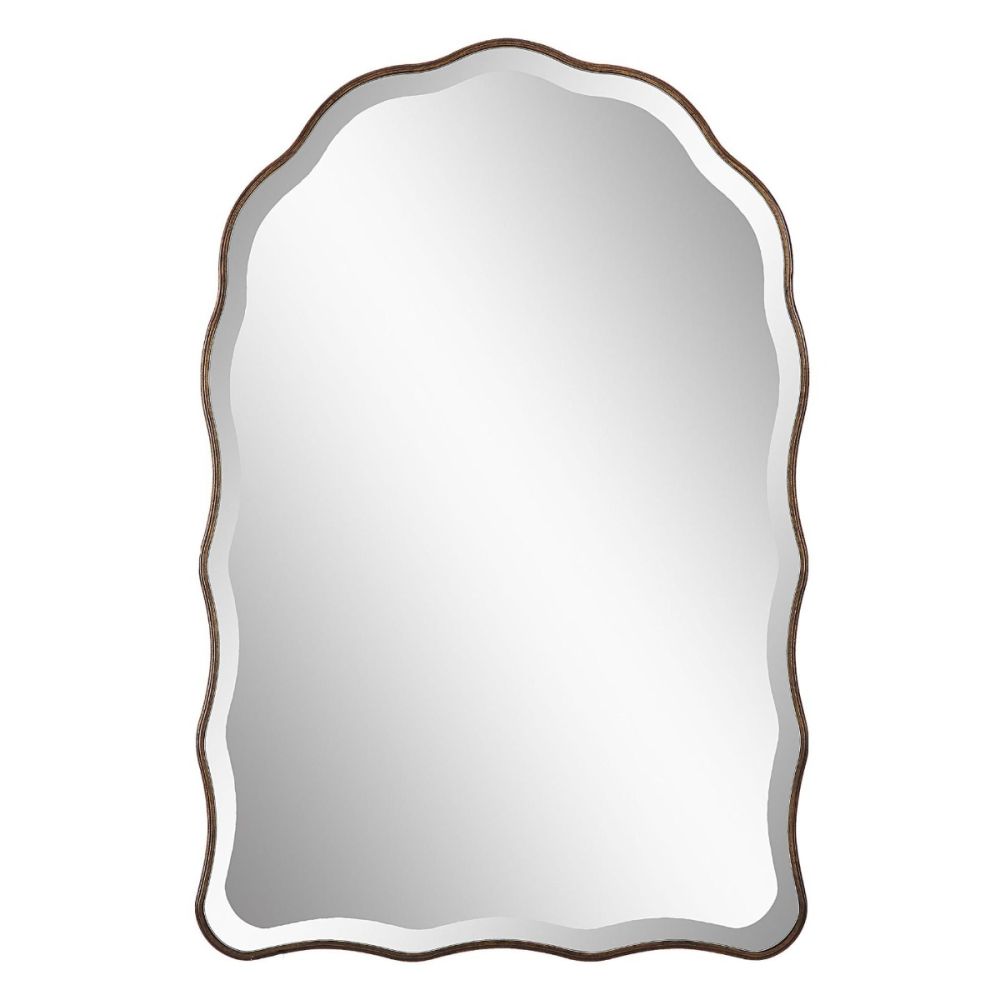 Irregular Mirror - Antique Bronze