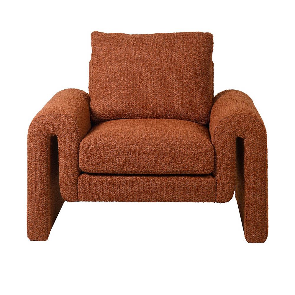 Clarksville Armchair - Boucle Rust | Sofas and Seating | Sweetpea & Willow