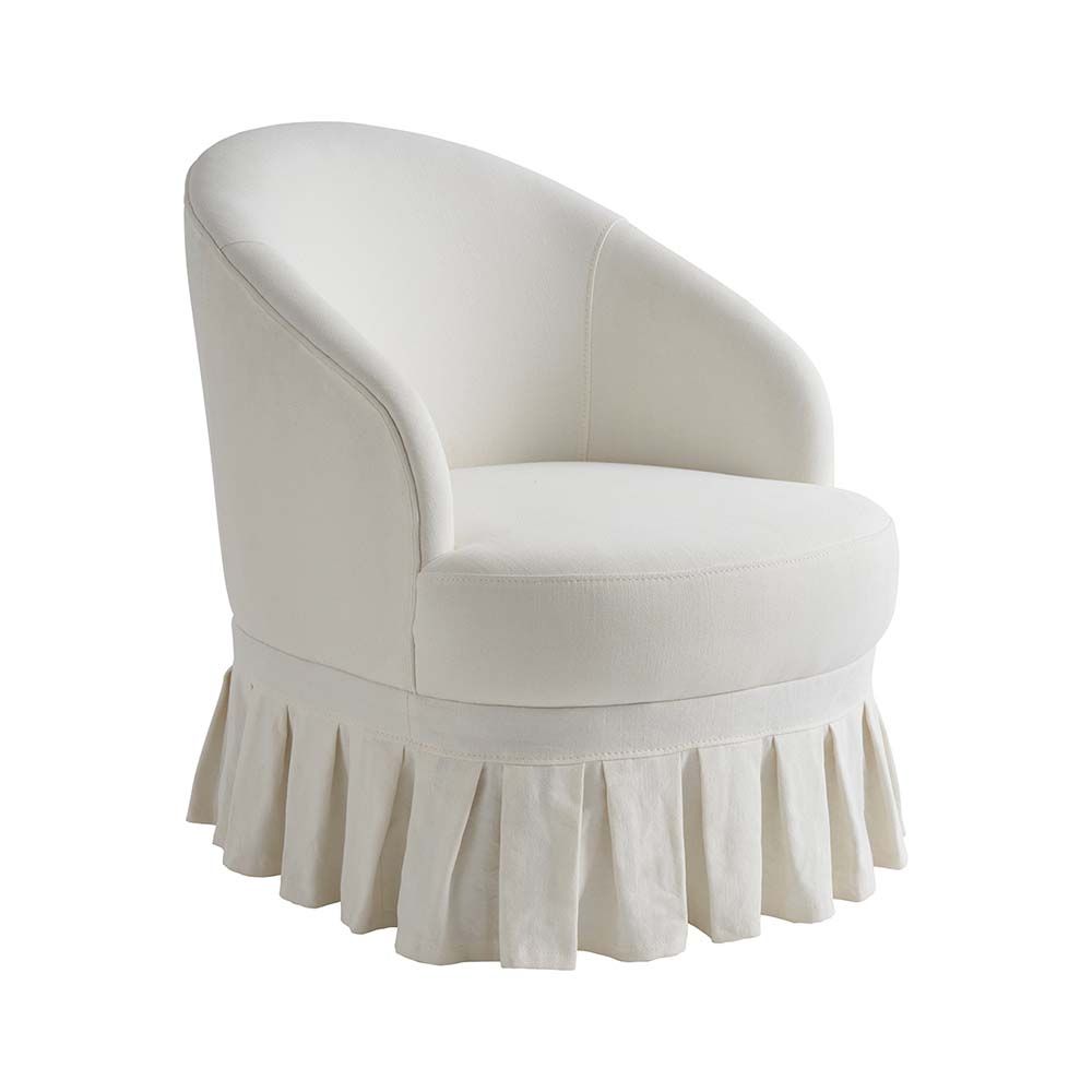 White deals fringe chair