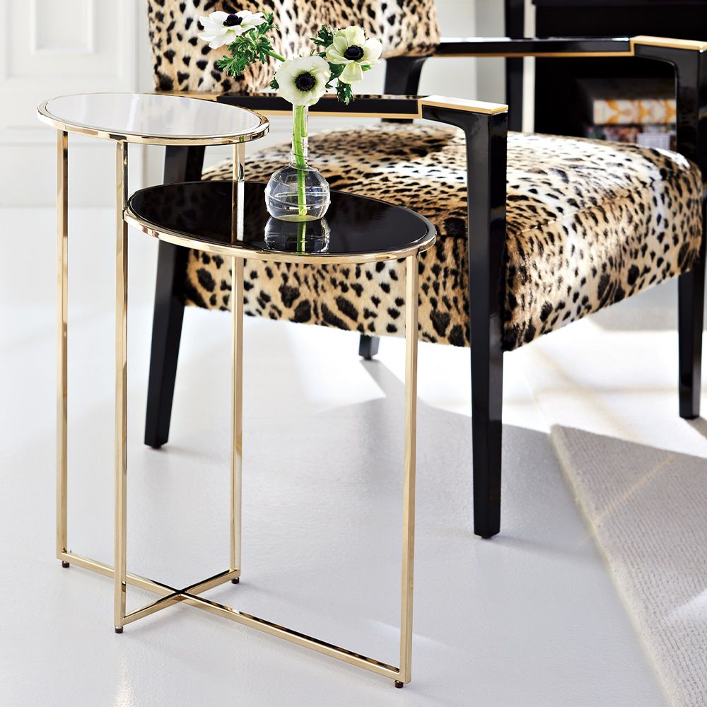 Leopard Side Table