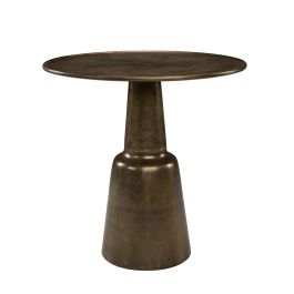 Chloé Side Table - Round - Vintage Brass | Artwood | Sweetpea & Willow