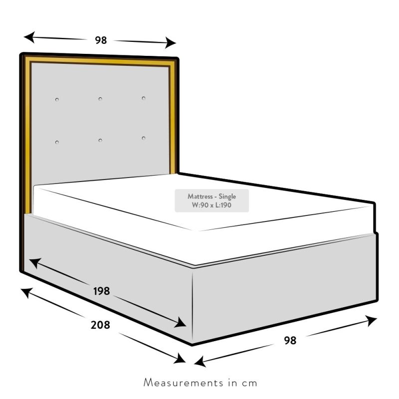 Fontana Single Bed