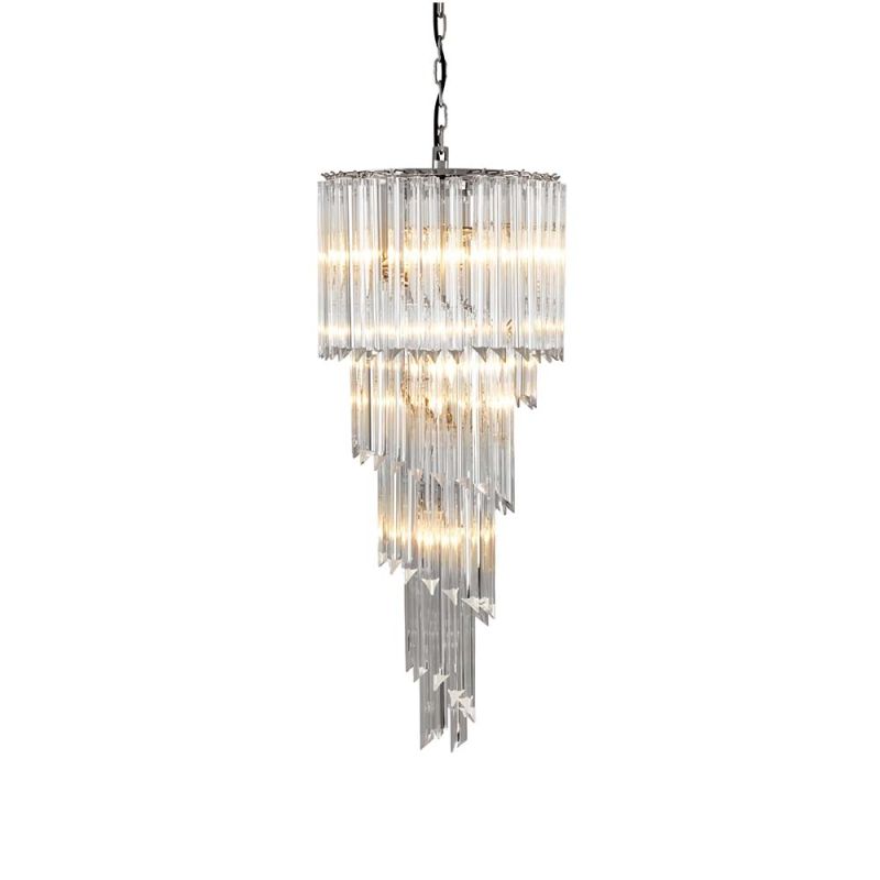 Luxurious and chic four tier centrepiece chandelier