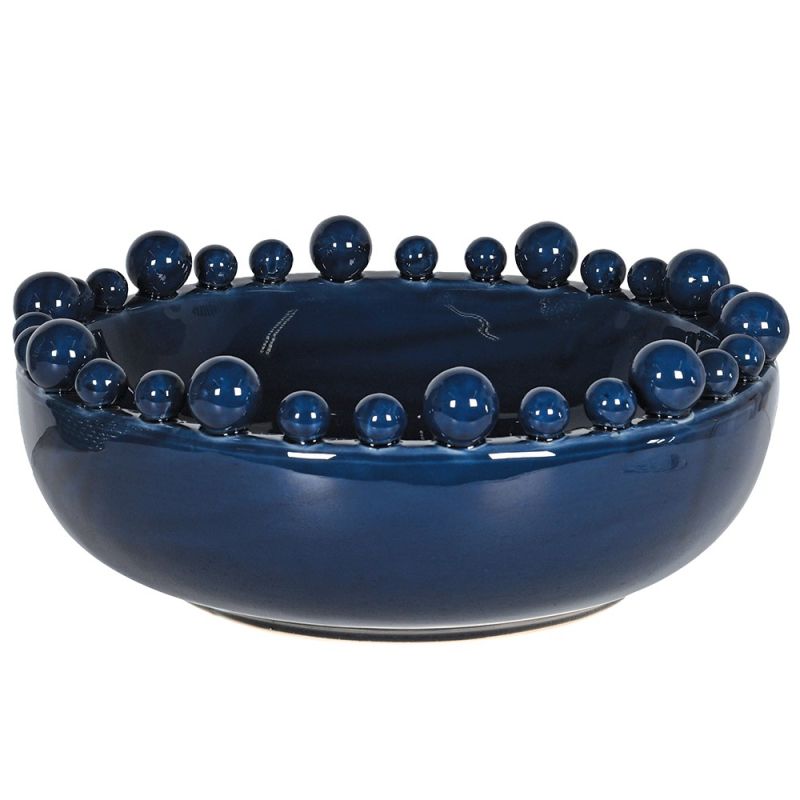 Ioni Bobbled Bowl - Blue