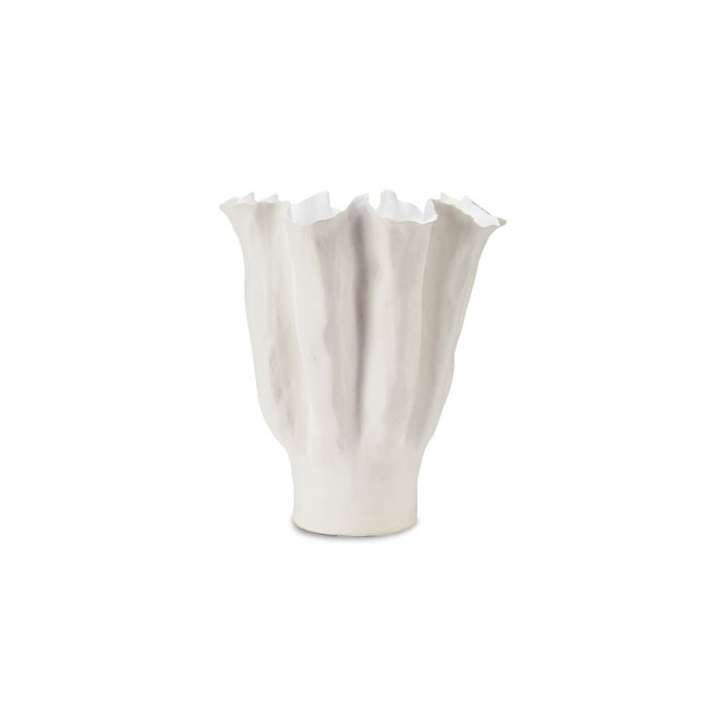 Gianna Ceramic Vase - White