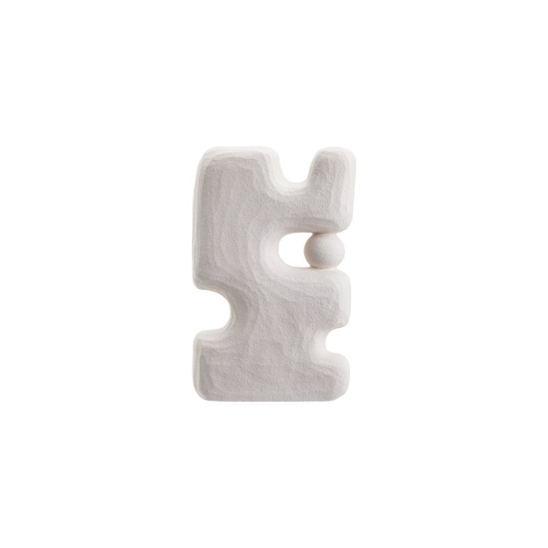 Arion Ceramic Sculpture - White