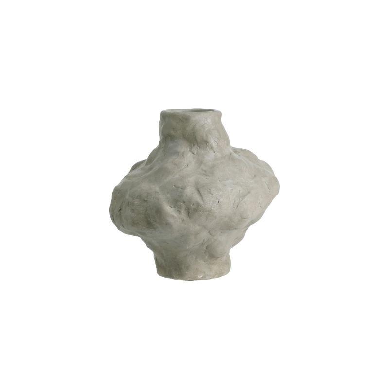 Layton Ceramic Vase - Greyish Green