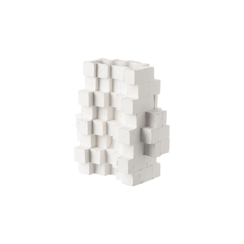 Bloc Ceramic Vase - White