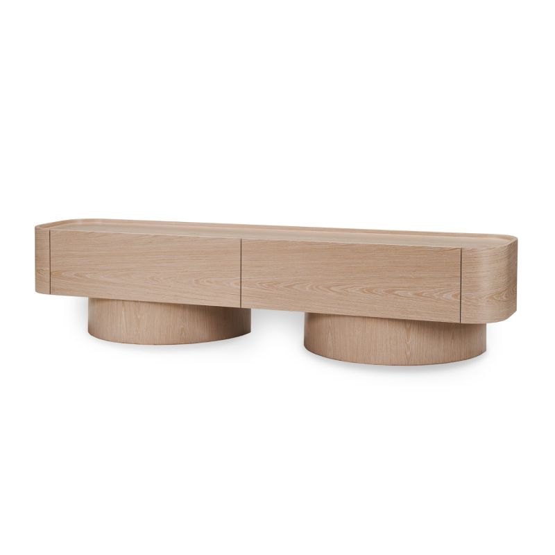 Butka Media Sideboard - Blonde Oak