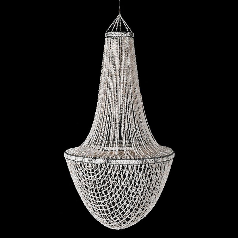 Elegant beaded chandelier 