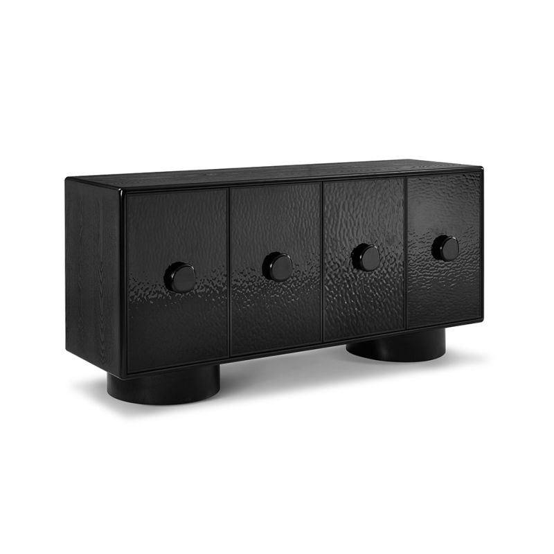 A statement sideboard by Liang & Eimil with a beautiful black finish