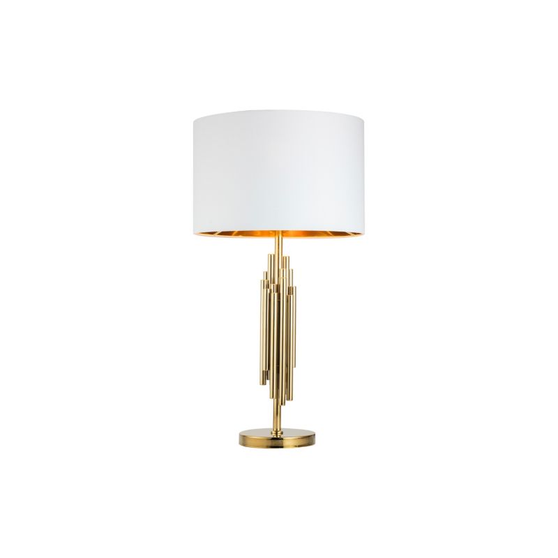 Linden Table Lamp - Polished Brass