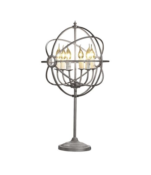 Rome Table Lamp - Natural Iron