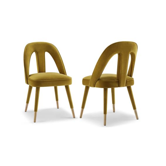 Pigalle Chair - Kaster Mustard