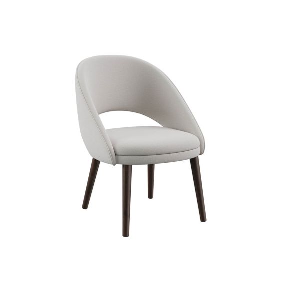 Bend Low - Dining Chair - Giant White