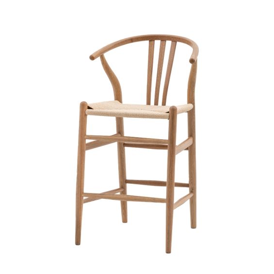 Gloria Bar Stool - Natural - Set of 2