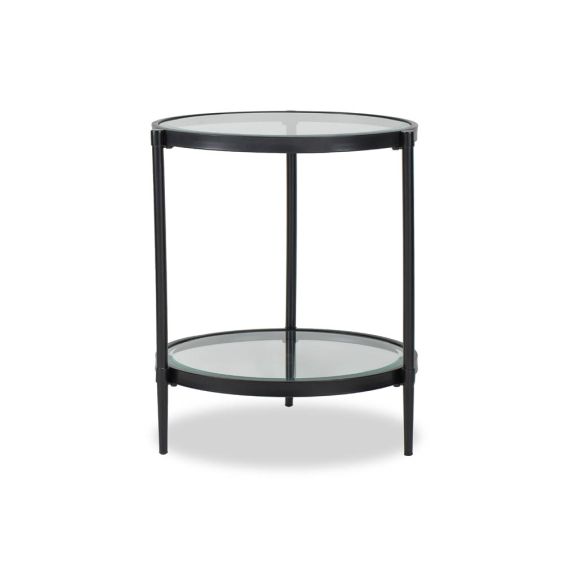 Adlon Side Table - Industrial Brown