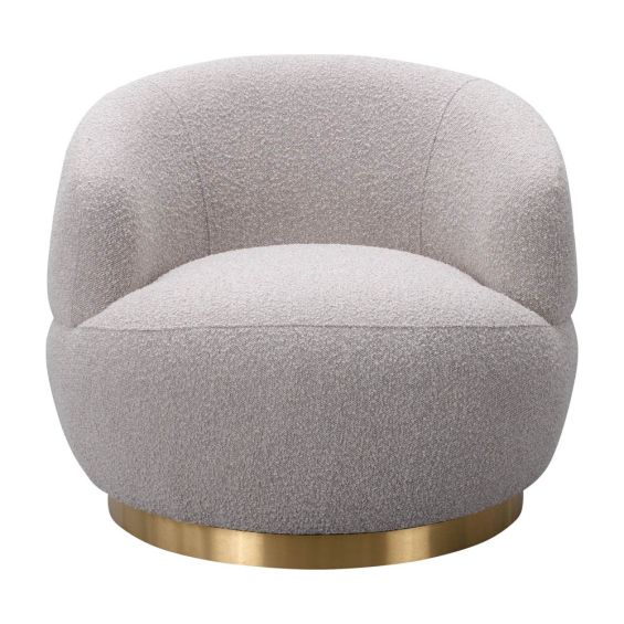 Vitale Occasional Chair - Boucle Taupe