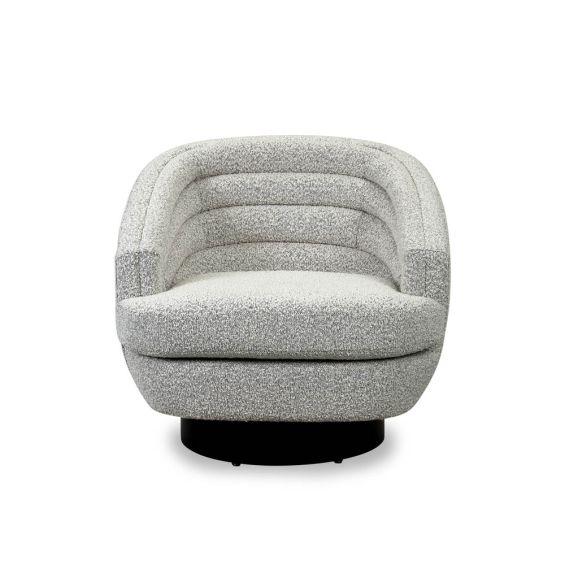 Wegner Occasional Chair - Boucle Whisk/Black Base