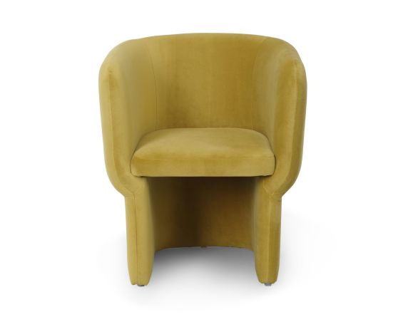 Tempus Dining Chair - Kaster Mustard