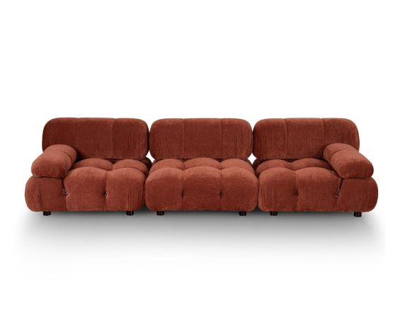 Combo 3 Seater Sofa - Sysley Rust