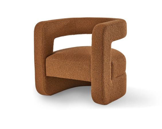 Minox Chair - Beau Clay Boucle