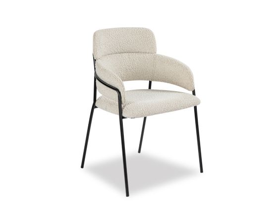 Alice Dining Chair - Boucle Sand