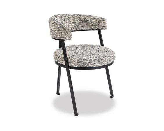 Bonnet Dining Chair - Sherpa Grey