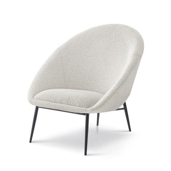 Ovalo Occasional Chair - Boucle Sand