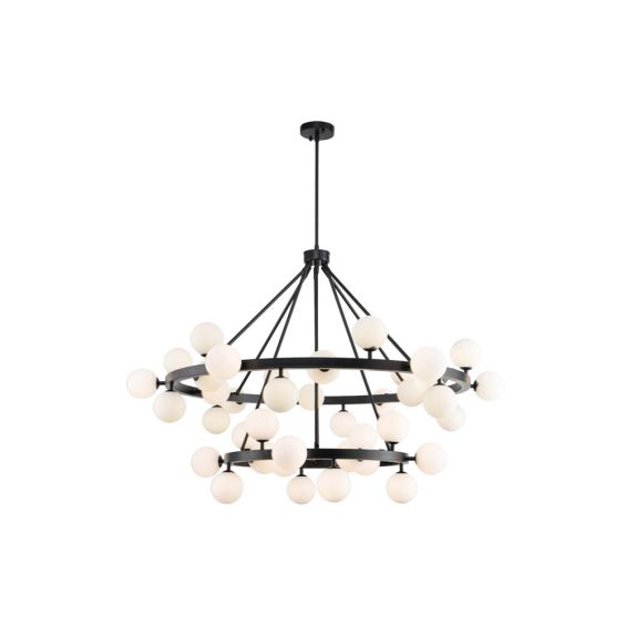 Bucolic Pendant Lamp - Matte Black - Large