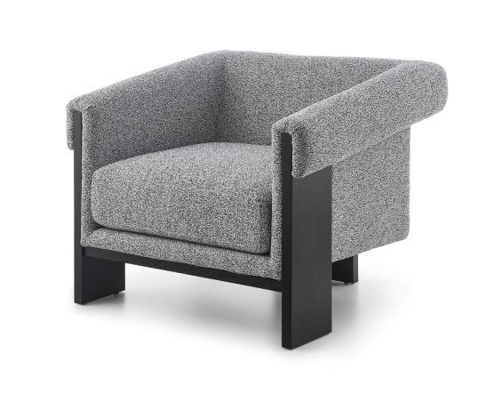 Maplin Occasional Chair - Speckle Grey