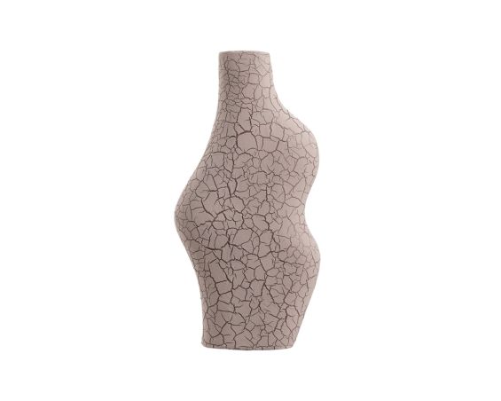 Marni Ceramic Vase Small - Taupe