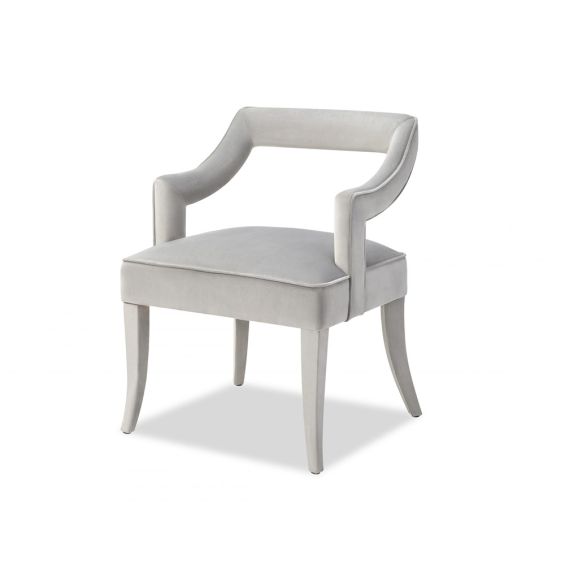 Calvin Dining Chair - Horizon Grey Velvet