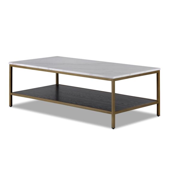 Max Coffee Table - White Marble