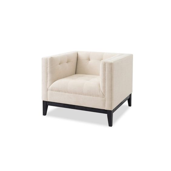 Joel Occasional Chair - Beige Chenille