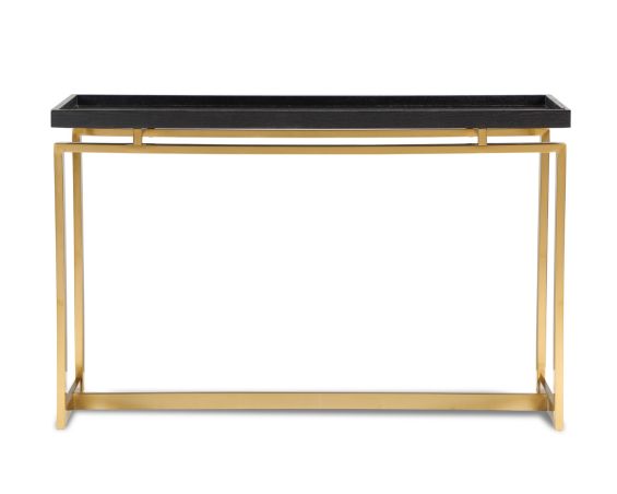 Malcom Console Table - Brushed Brass