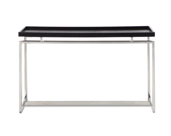 Malcom Console Table - Polished Stainless Steel