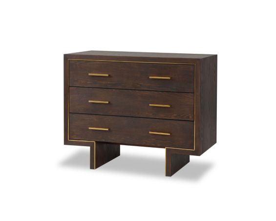 Tigur Chest Of Drawers - Dark Brown